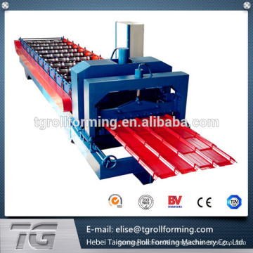 CNC control system galvanized roofing sheet glazed tile roll forming machine offer a truly global service